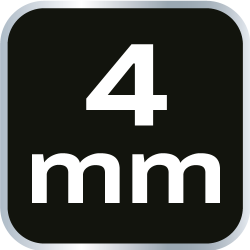 Klucz sześciokątny 4.0 mm, CrV