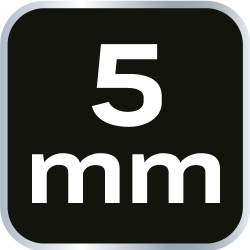 NEO Klucz sześciokątny 5.0 mm, CrV