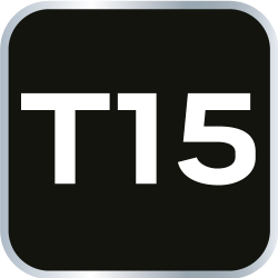 NEO Klucz Torx T15, CrV