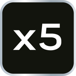 Wykrętaki do zerwanych śrub, zestaw 5 szt.