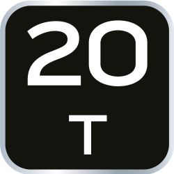 NEO Podnośnik słupkowy 20 t, 241-521 mm