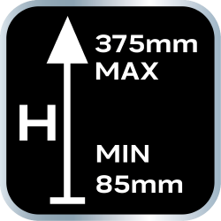NEO Podnośnik hydrauliczny, aluminiowy, 1.25 t