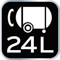 Kompresor bezolejowy 24 l