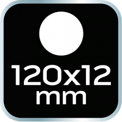 Kreda techniczna do znakowania, biała, 12 sztuk