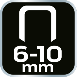 Zszywacz młotkowy 6-10 mm, stalowy