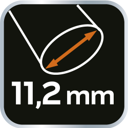 Pistolet klejowy 11 mm, 80W, regulacja temperatury