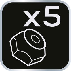 NEO Nitownica czołowa do nitów stalowych i aluminiowych 3.2 4.0 4.8 6.0 6.4 mm