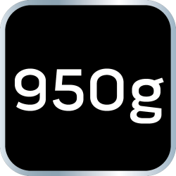 Siekiera 950g, obuch 700g, trzonek włókno, 17.5