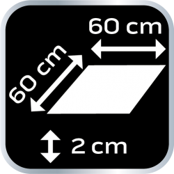Panel narzędziowy 60x60x2