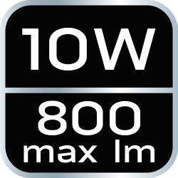 Latarka czołowa akumulatorowa USB 800 lm CREE XML-T6 LED