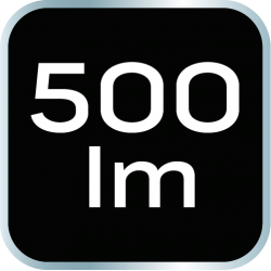 Naświetlacz bateryjny 500 lm COB + baterie 4xAA