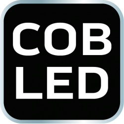 Lampa warsztatowa bateryjna 300 lm COB 2 w 1 + baterie 3xAA