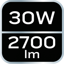 Reflektor pojedynczy 30W SMD LED 2700lm na statywie 1.8m