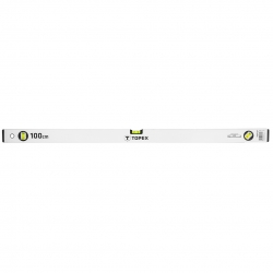 Poziomnica aluminiowa anodowana 100 cm, 3 libelle