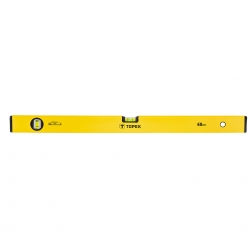 Poziomnica aluminiowa typ 500, 60 cm, 2 libelle