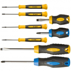 TOPEX  Wkrętaki, zestaw 8 szt.