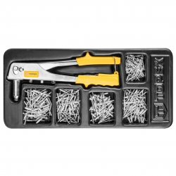 Nitownica z nitami 6 szt.