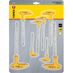 TOPEX  Klucze sześciokątne typu 
