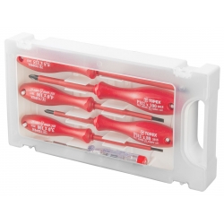 Wkrętaki 1000V, zestaw 6 szt.