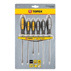 Wkrętaki do pobijania, zestaw 6 szt.