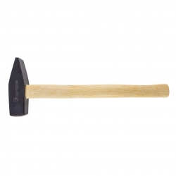 Młotek ślusarski 1000 g, trzonek drewniany