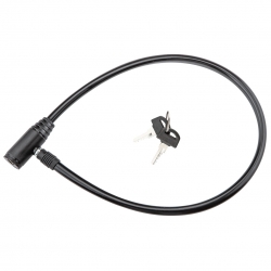 Linka rowerowa 4 x 680 mm, czarna osłona