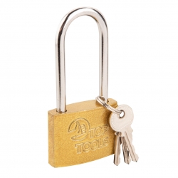 Kłódka z długim jarzmem 40 mm, 2 klucze
