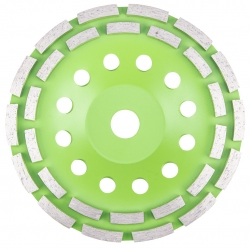 Tarcza diamentowa szlifierska 180 x 22.2 x 5 mm, podwójny segment