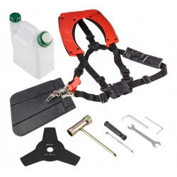 VERTO Kosa spalinowa 1.4kW, szerokość koszenia 255 460 mm