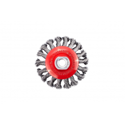 SCHMITH Szczotka tarczowa z nakrętką M14 drut SKR 120