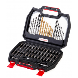 SCHMITH Komplet wierteł i bitów 78 szt.