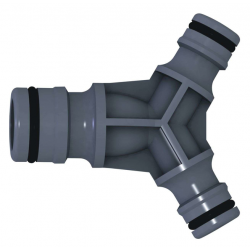 SCHMITH Trójnik węża 1/2" - 1/2" - 3/4"