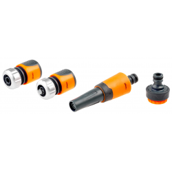 SCHMITH Zestaw złączek ogrodowych z dyszą FEST (1/2-3/4)