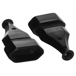 SCHMITH GNIAZDO WTYCZKOWE PRZENOŚNE PŁASKIE 2,5A, 250V, C