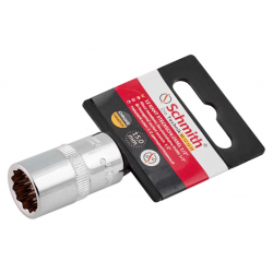 SCHMITH Klucz nasadowy dwunastokątny krótki 1/2