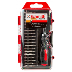 SCHMITH Komplet bitów 21 szt.