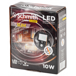 SCHMITH Naświetlacz LED z czujnikiem ruchu SLIM 10W