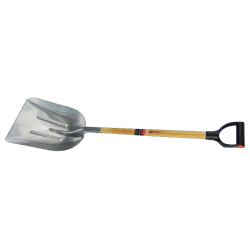 SCHMITH Łopata aluminiowa z drewnianym trzonkiem