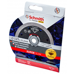 SCHMITH Tarcza diamentowa PREMIUM SLIM 250 x 25,4 / 22,2