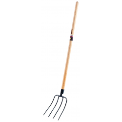 SCHMITH Widły gosp. 4-zębne z trzonkiem drewnianym 120
