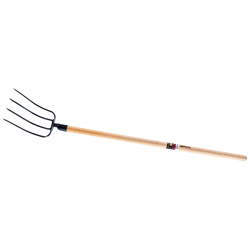 SCHMITH Widły gosp. 4-zębne z trzonkiem drewnianym 120