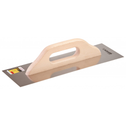 SCHMITH Paca nierdzewna gładka 380mm uchwyt drewniany