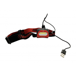 SCHMITH Latarka czołowa akumulatorowa 3W COB