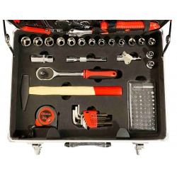 SCHMITH Walizka QTechnic z narzędziami 149 el.