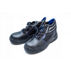 PROLINE TRZEWIKI SKÓRZANE CZARNO NIEBIESKIE roz 41