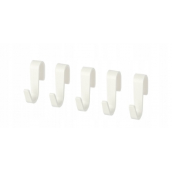 IKEA SUNNERSTA HAK HACZYK 5 sztuk BIAŁY