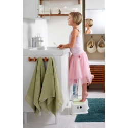 IKEA PODIUM DZIECIĘCE BIAŁO-ZIELONE FORSIKTIG