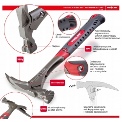 Proline Młotek ciesielski antywibracyjny 12598