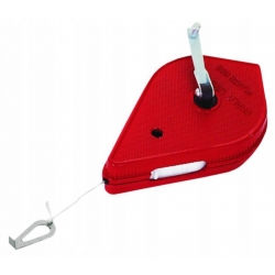 Sznurek traserski 15 m, metalowa obudowa