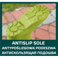 Kalosze damskie EVA, rozmiar 36, jasnozielone